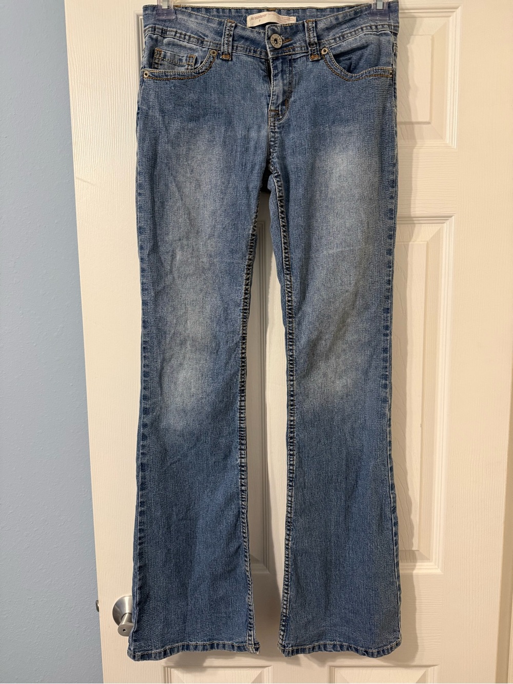 No Boundaries Light Blue Flare Jeans